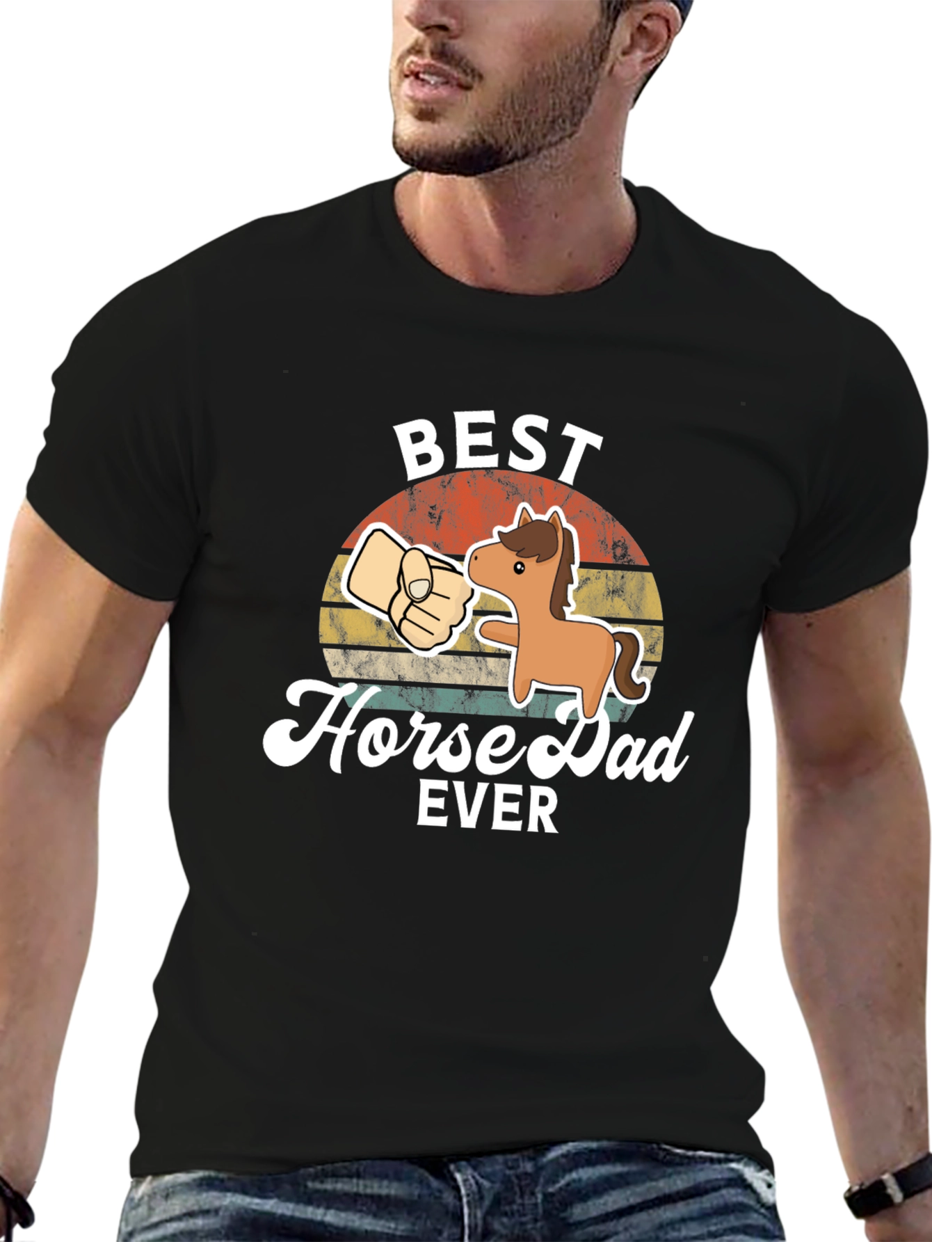 Best Horse Dad Ever T-Shirt