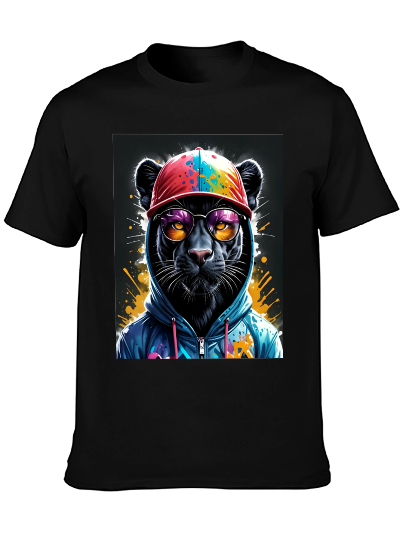 Cool Panther T-Shirt - Stylish Graphic Tee