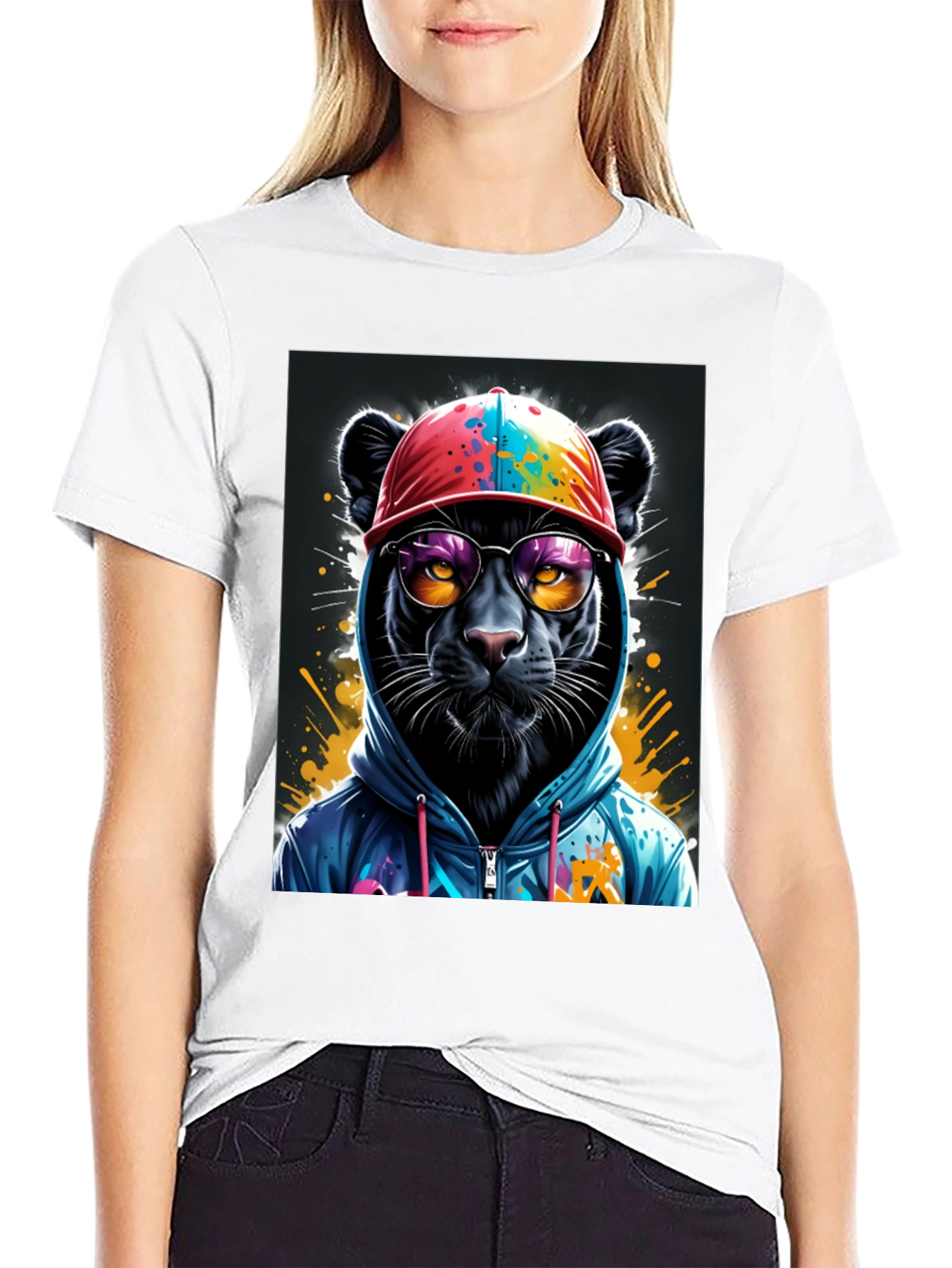 Cool Panther T-Shirt - Stylish Graphic Tee