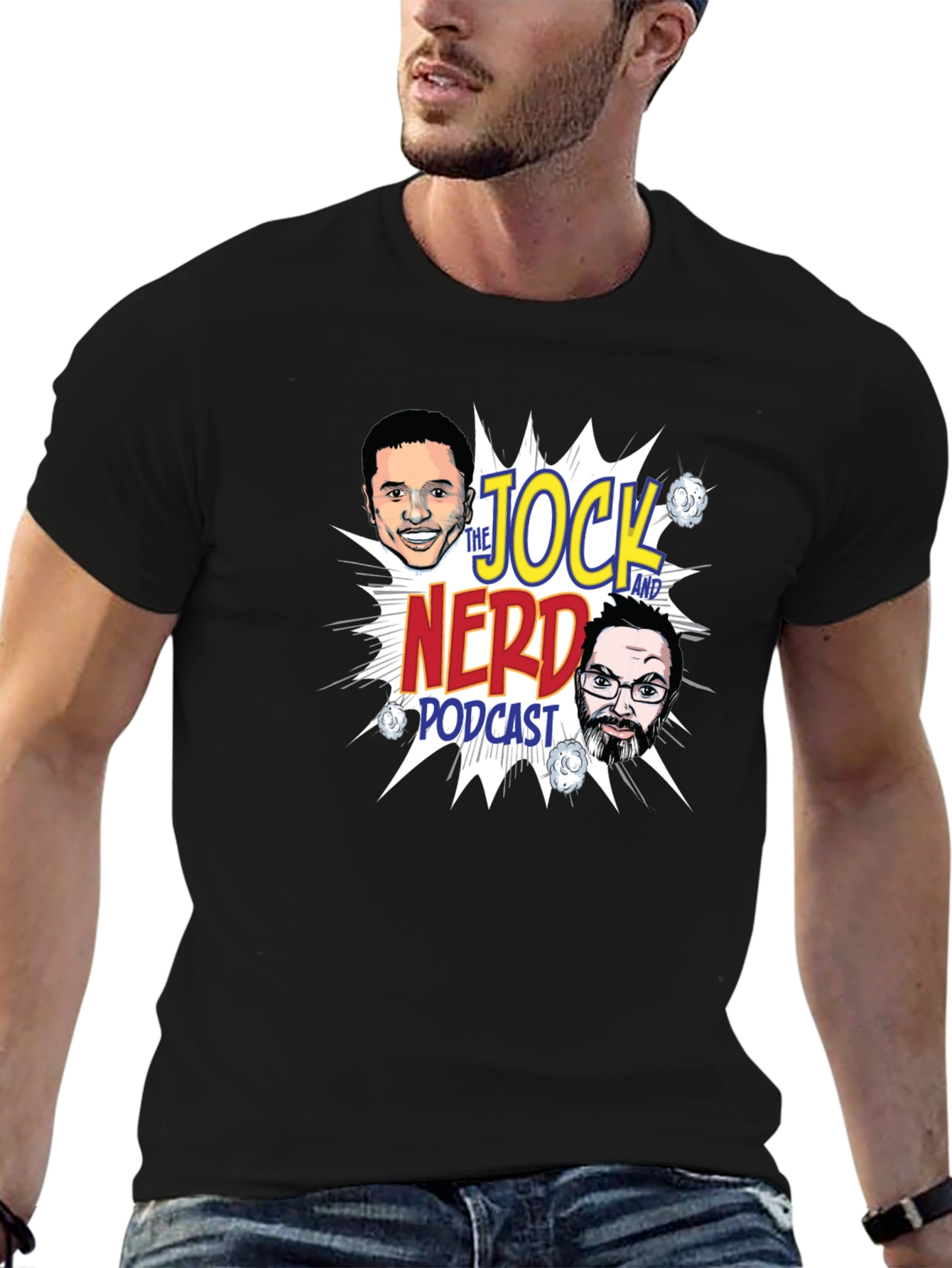 The Jock and Nerd Podcast T-Shirt