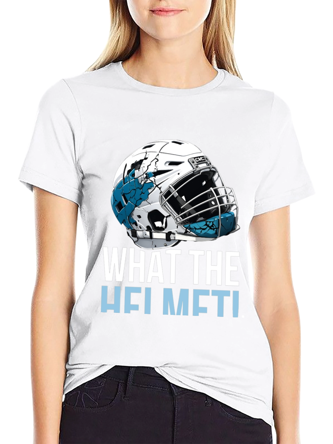 What the Helmet T-Shirt - Sports Fan Tee