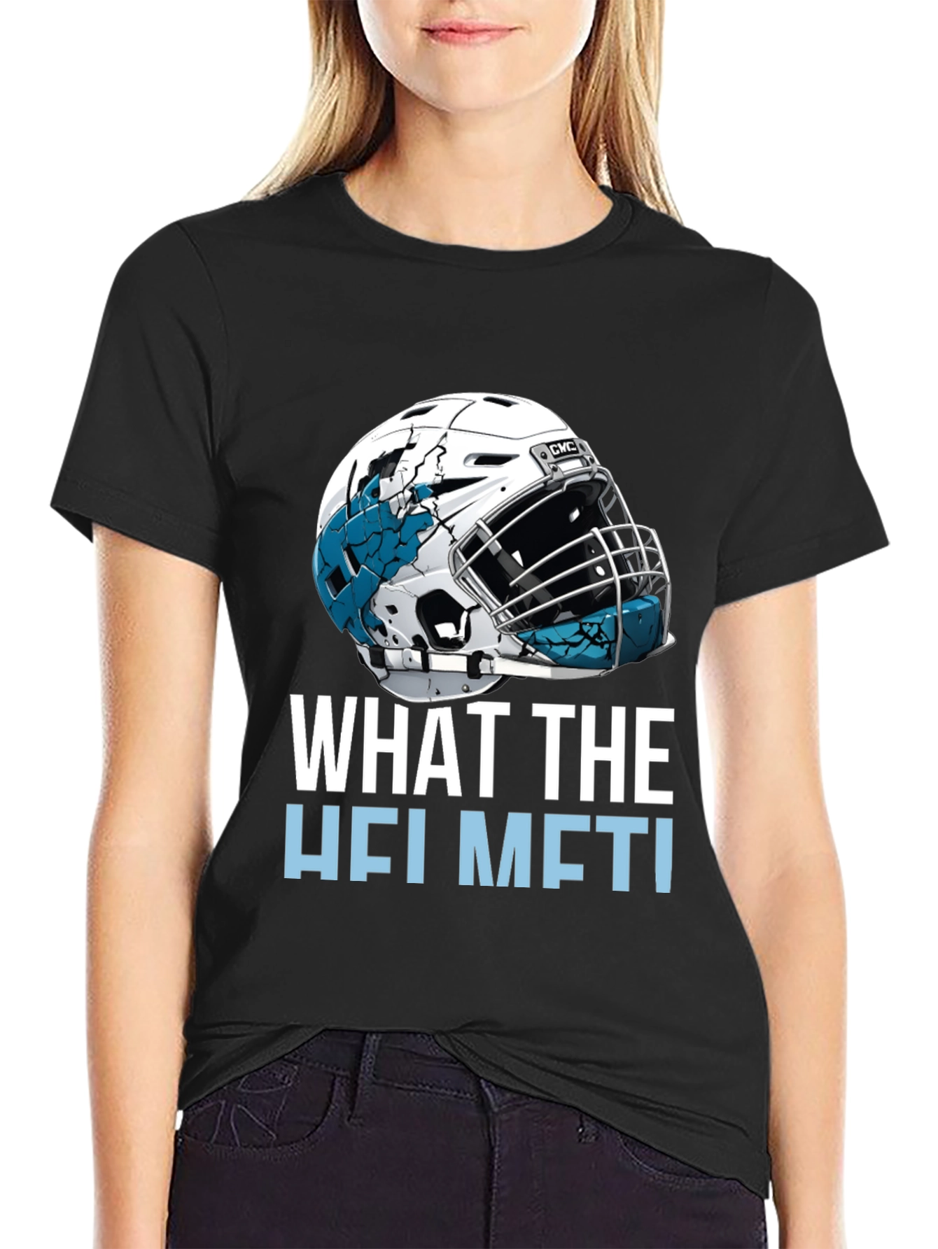 What the Helmet T-Shirt - Sports Fan Tee