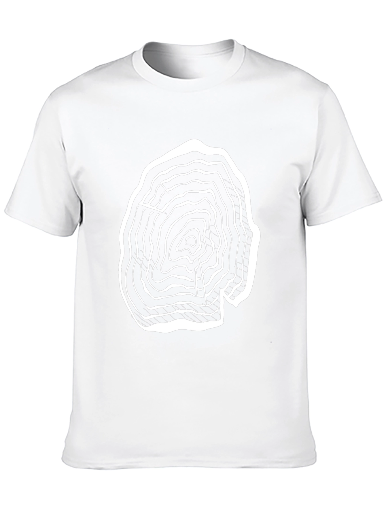 Tree Ring Graphic Tee - Nature Inspired Design