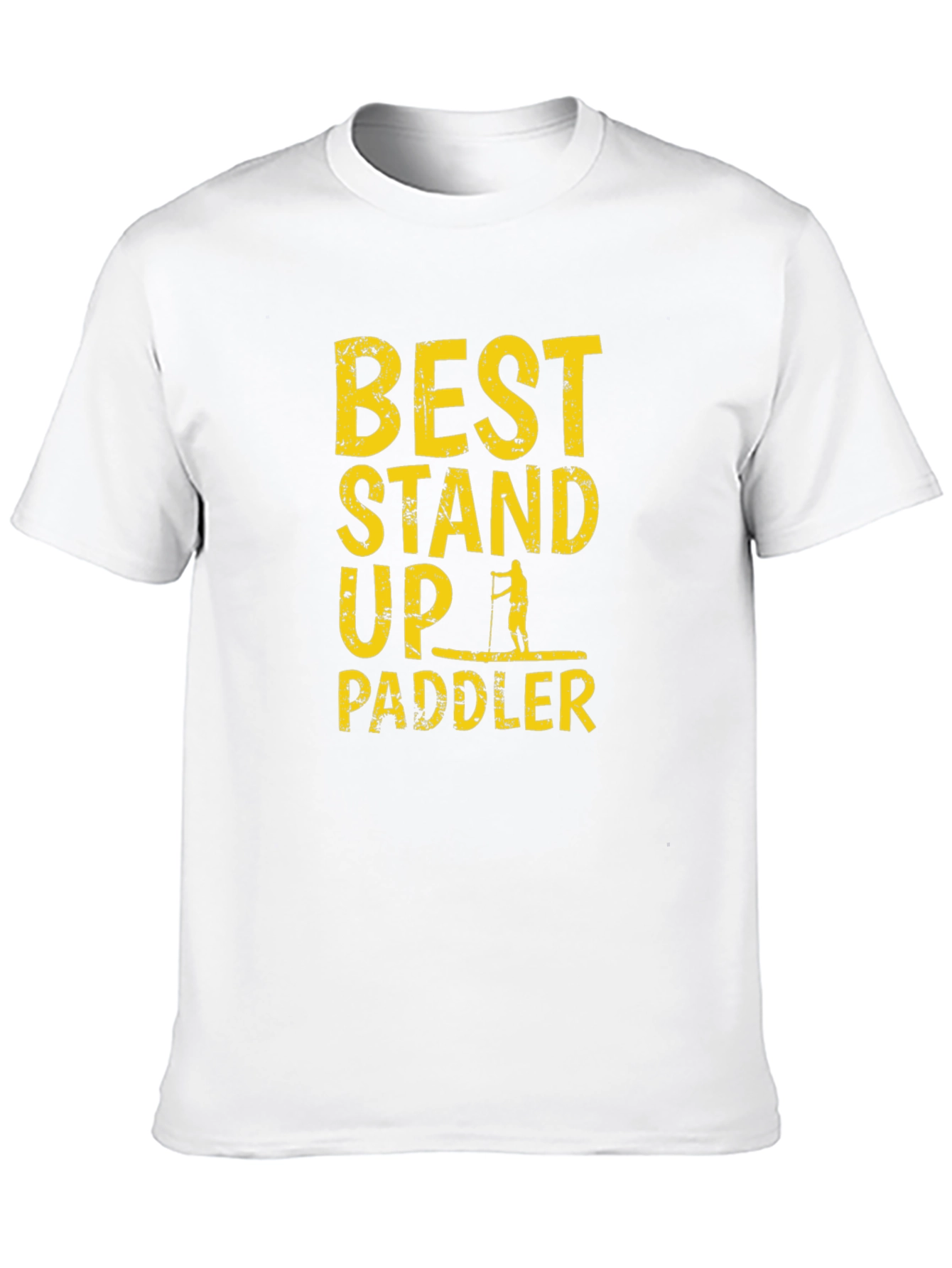 Best Stand Up Paddler T-Shirt - Black Graphic Tee