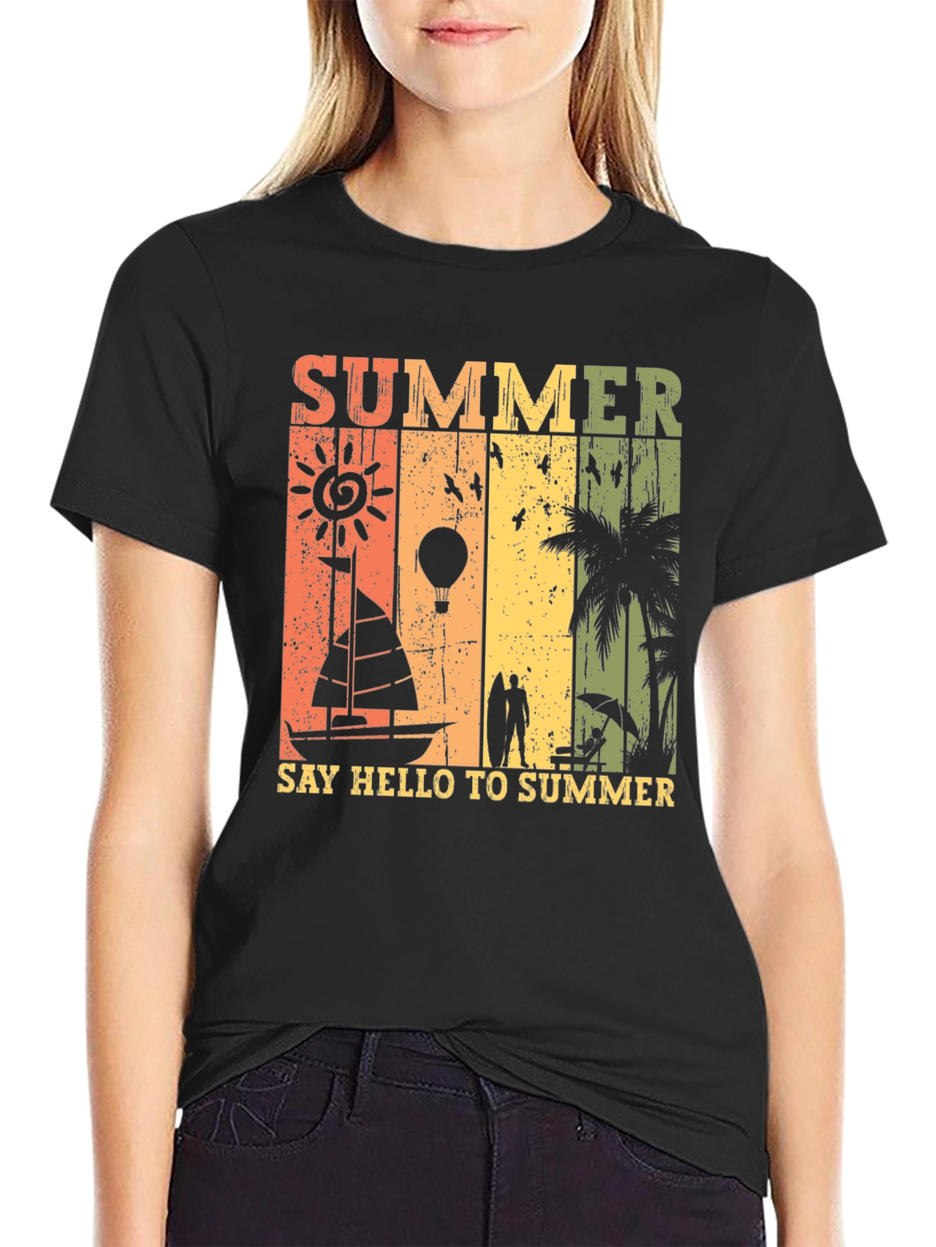 Summer Vacation T-Shirt: Beach Vibes Tee