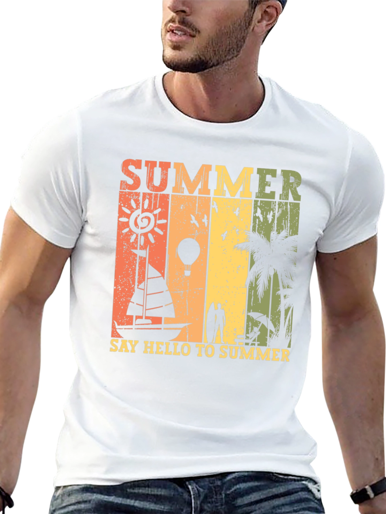 Summer Vacation T-Shirt: Beach Vibes Tee