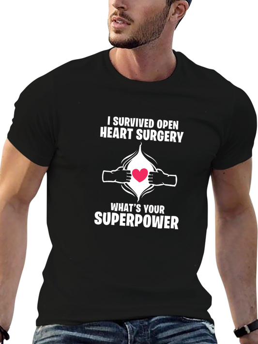 I Survived Open Heart Surgery T-Shirt