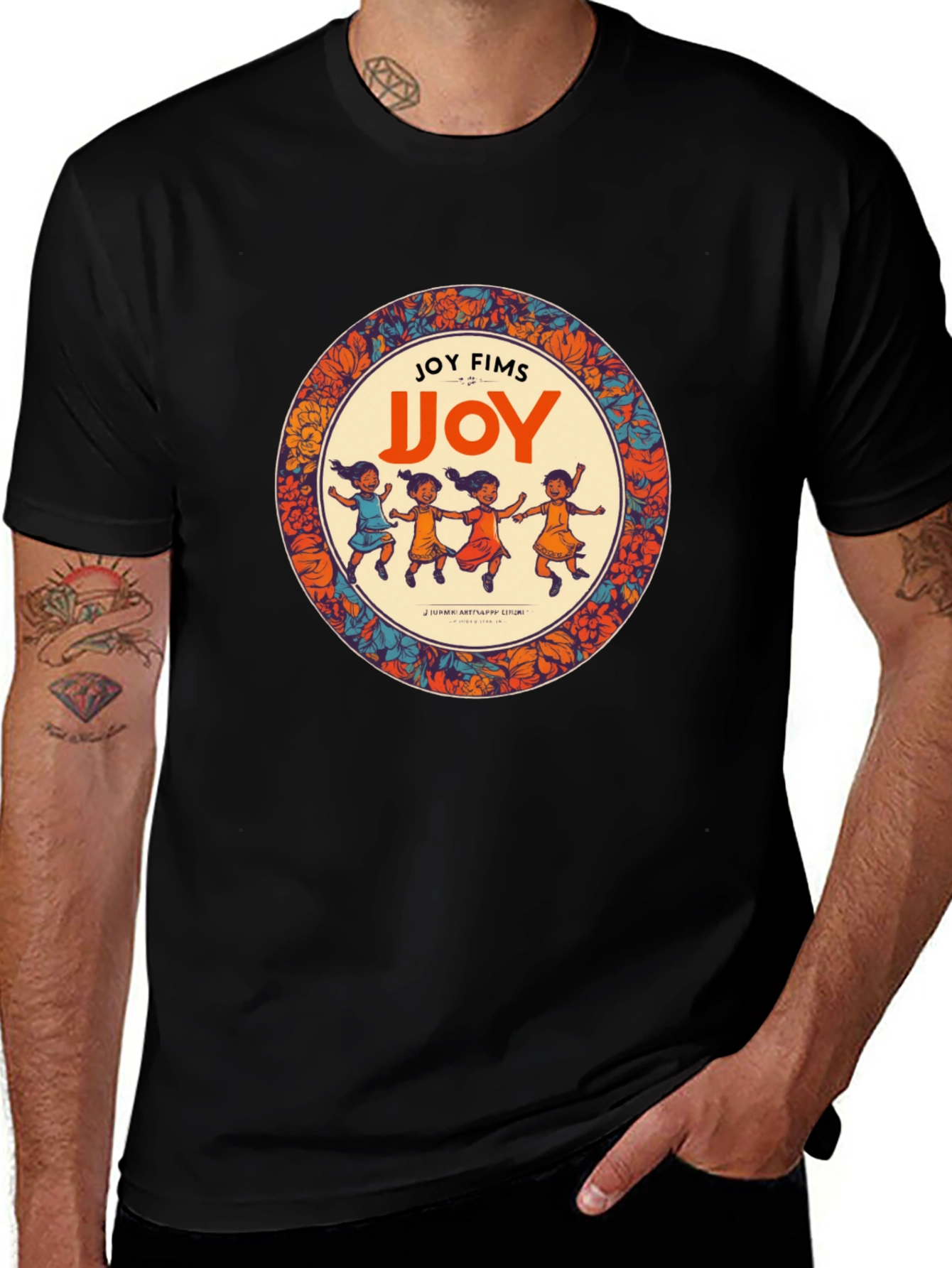 Joy Fims T-Shirt - Dancing Girls Design