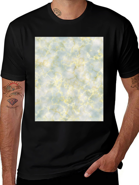 Marble Pattern Tee - Soft & Stylish