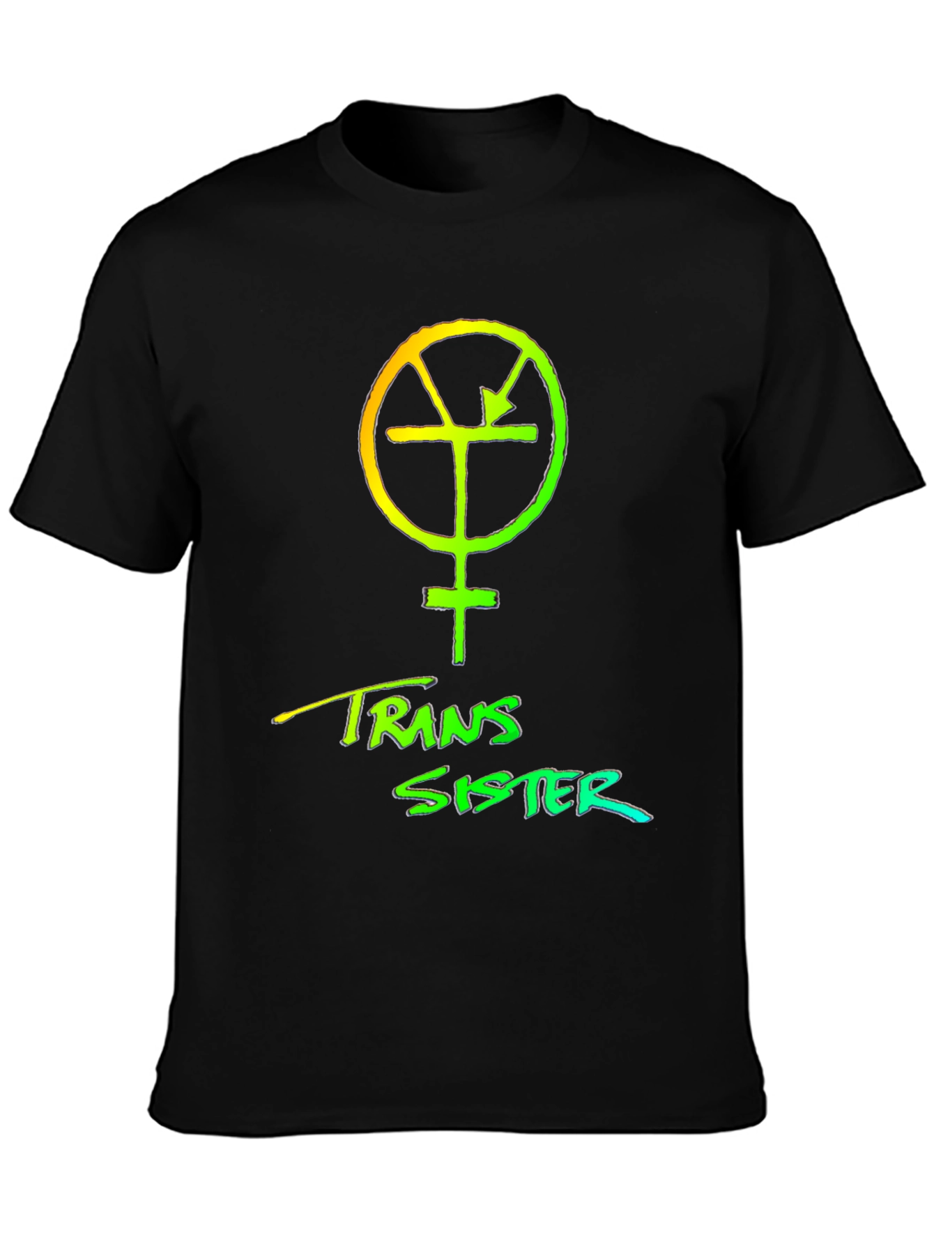 Trans Sister Symbol Graphic T-Shirt