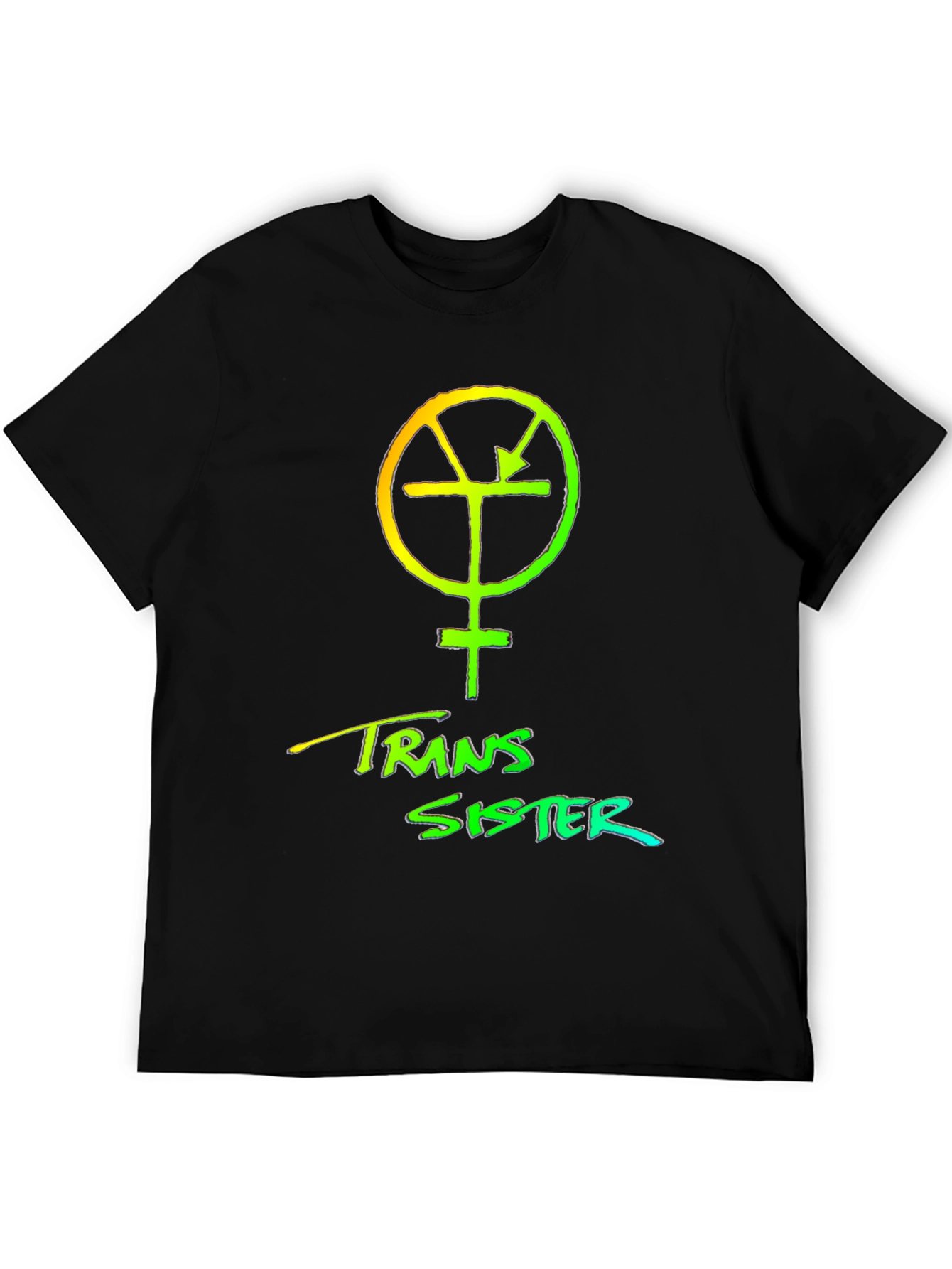 Trans Sister Symbol Graphic T-Shirt