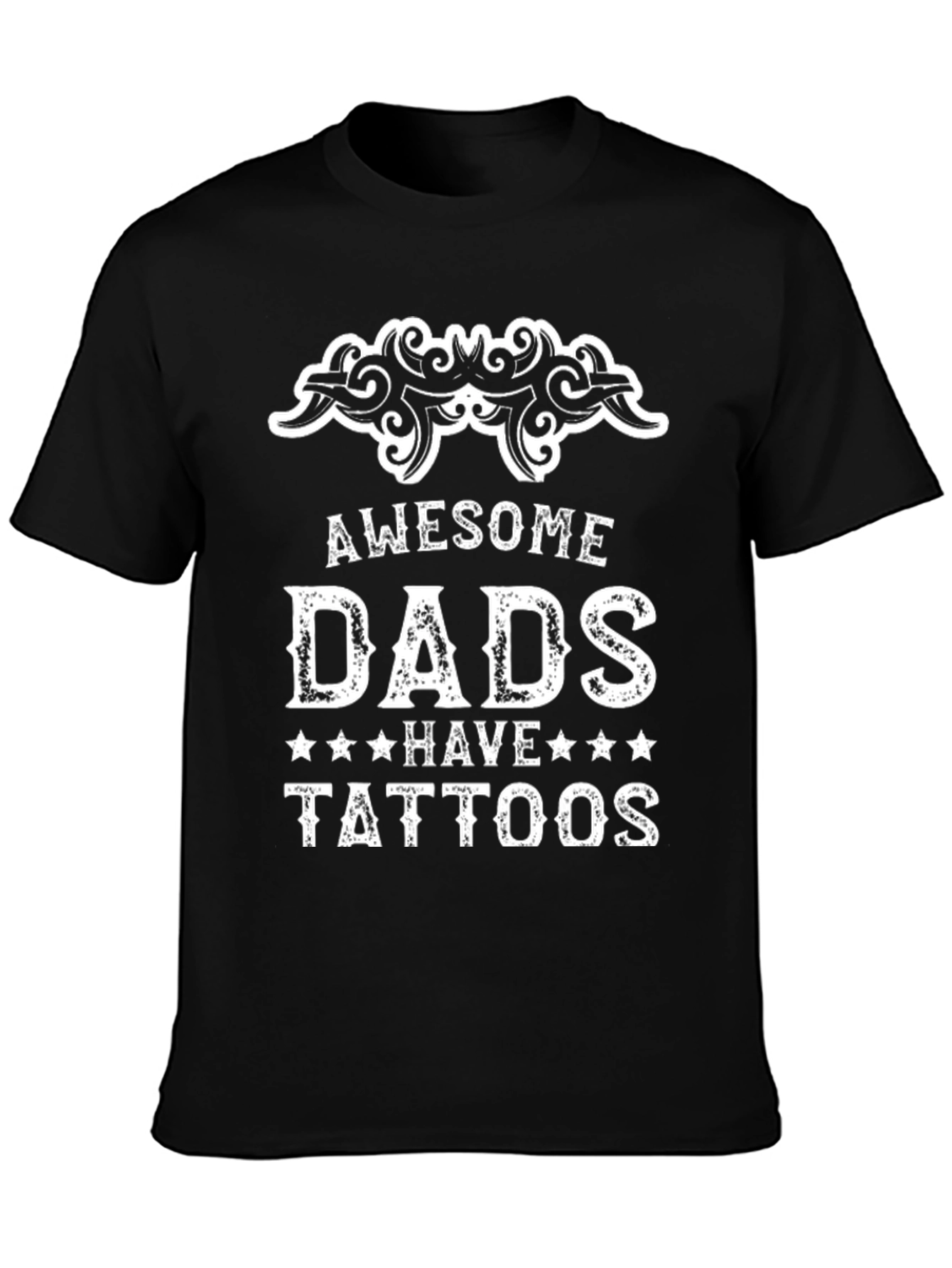 Awesome Dads Have Tattoos Graphic Tee