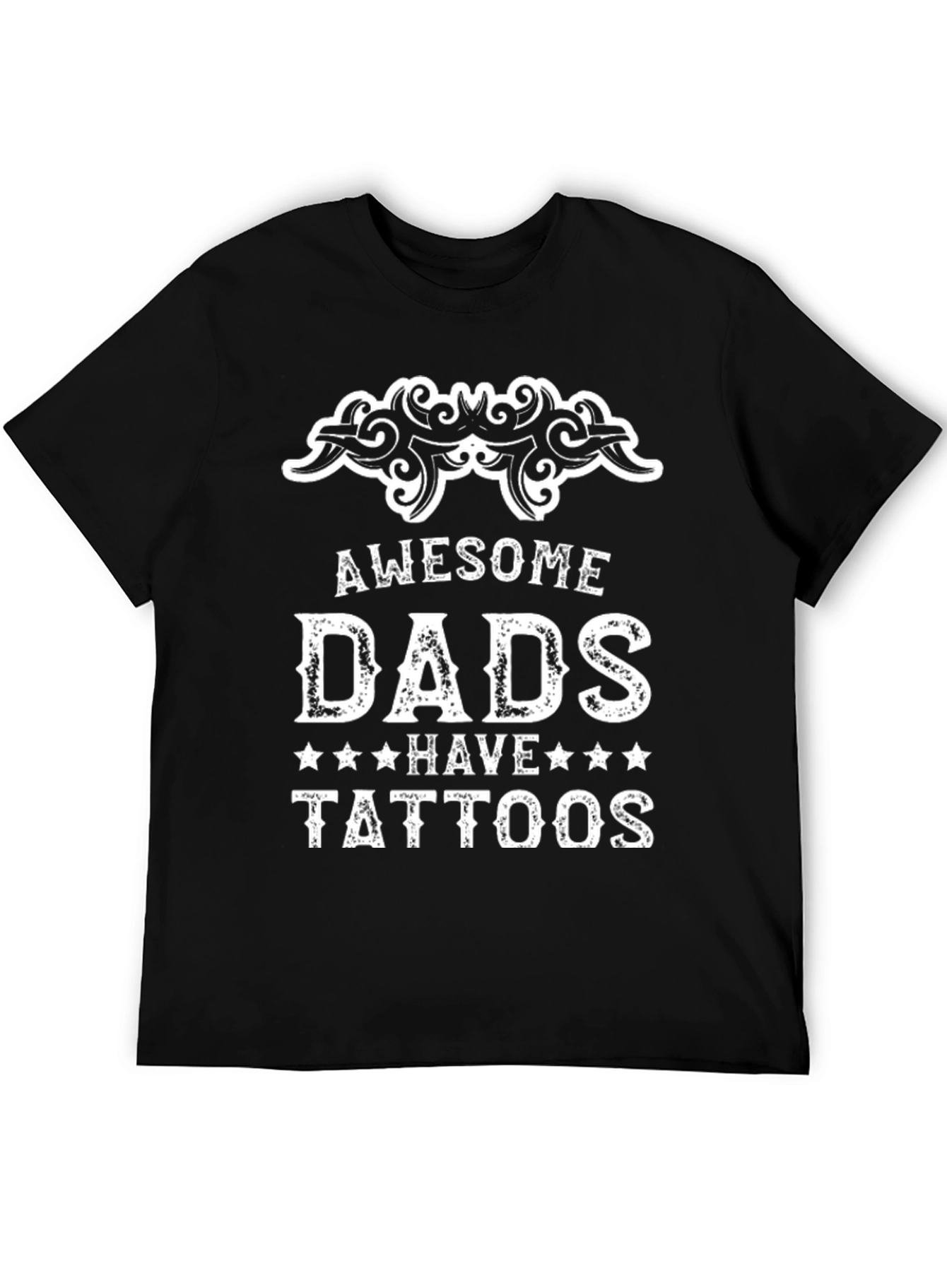 Awesome Dads Have Tattoos Graphic Tee