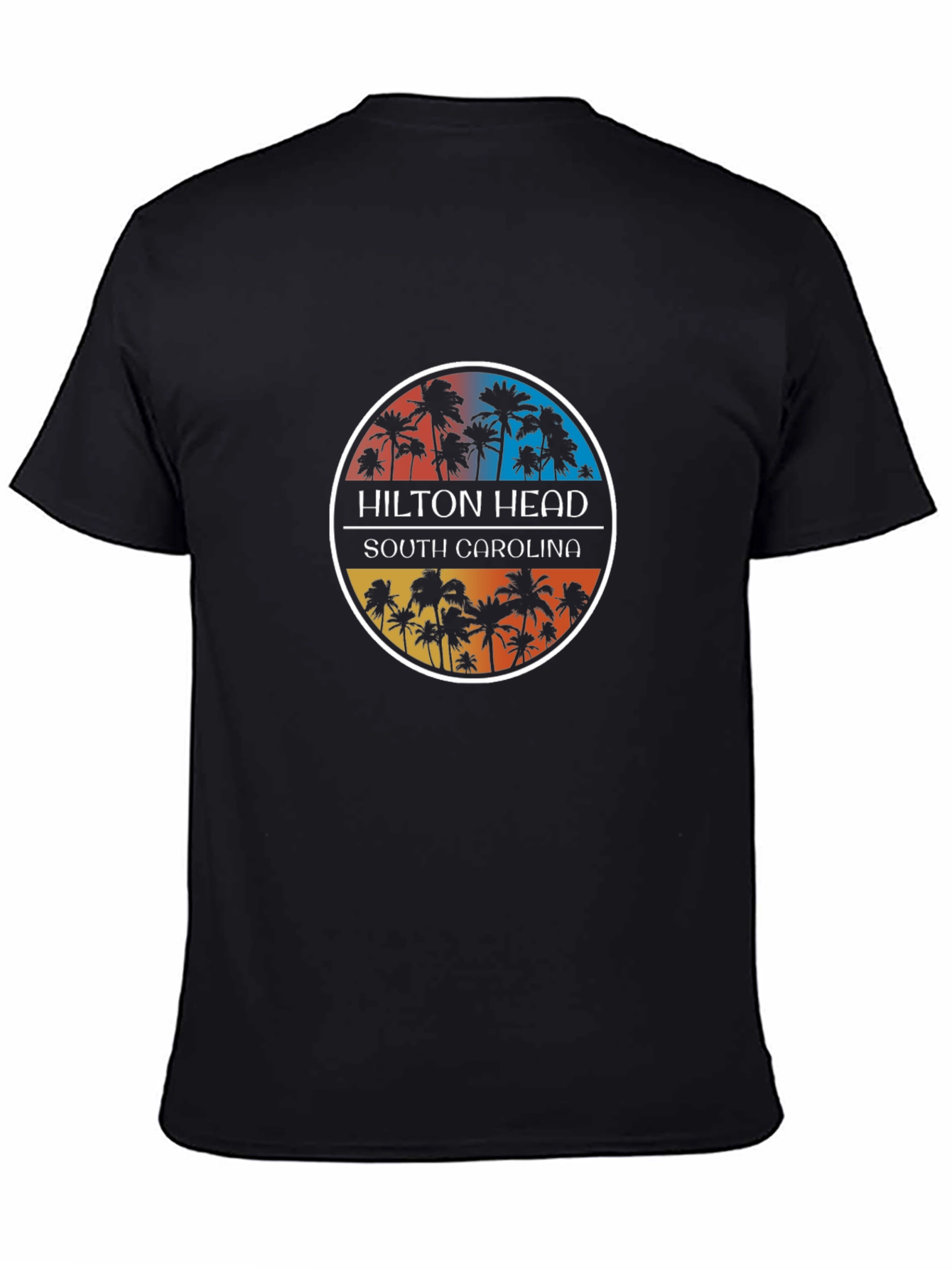 Hilton Head South Carolina Palm Tree Graphic Tee