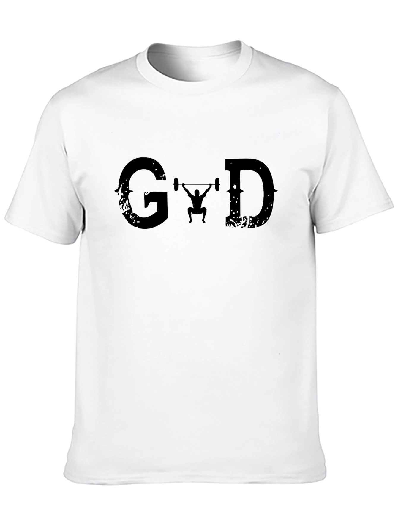 Graphic Print Mens T-Shirt - Gym & Weightlifting