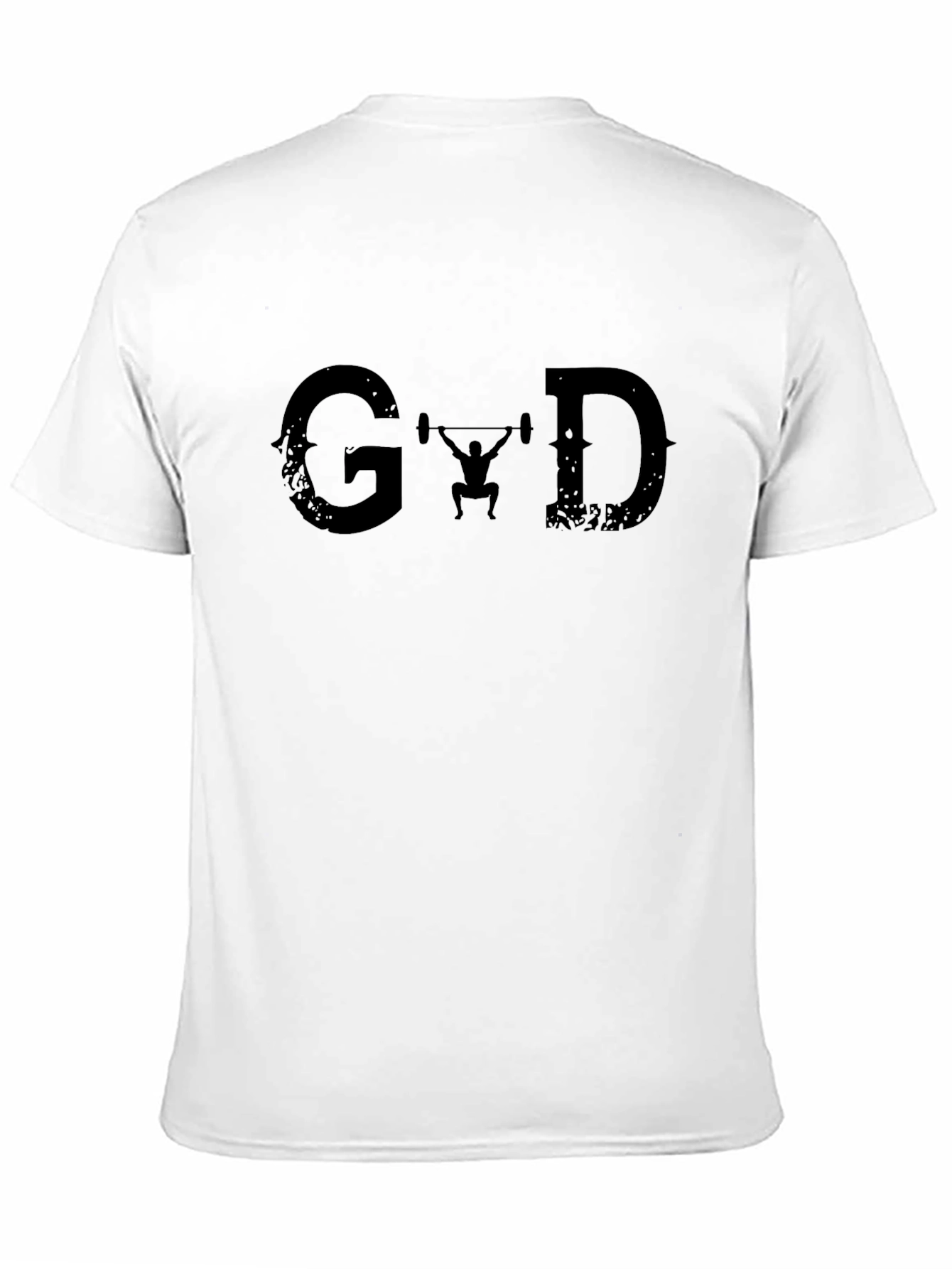 Graphic Print Mens T-Shirt - Gym & Weightlifting