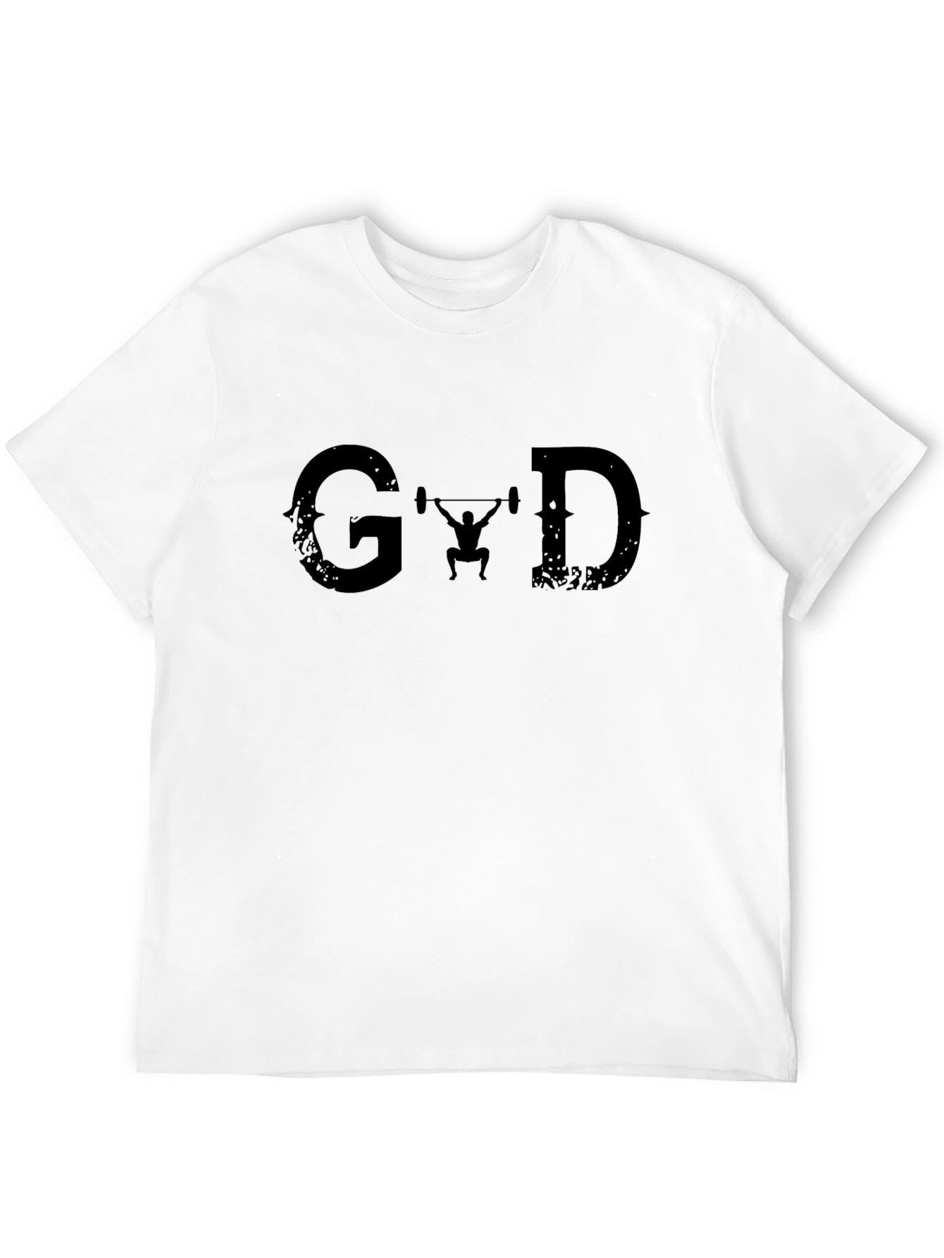 Graphic Print Mens T-Shirt - Gym & Weightlifting