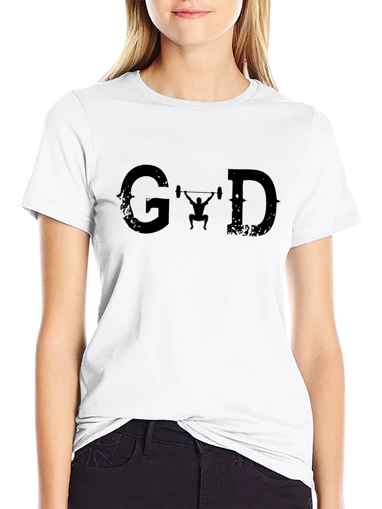 Graphic Print Mens T-Shirt - Gym & Weightlifting