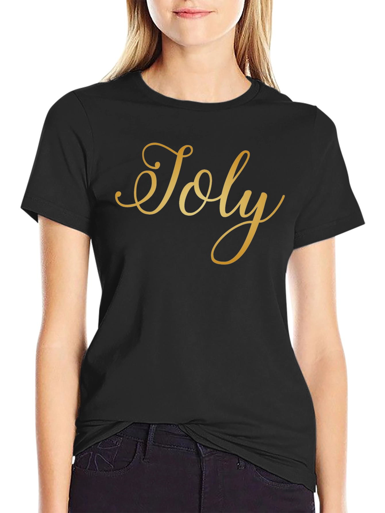 Toly Graphic Tee - Stylish Black T-Shirt