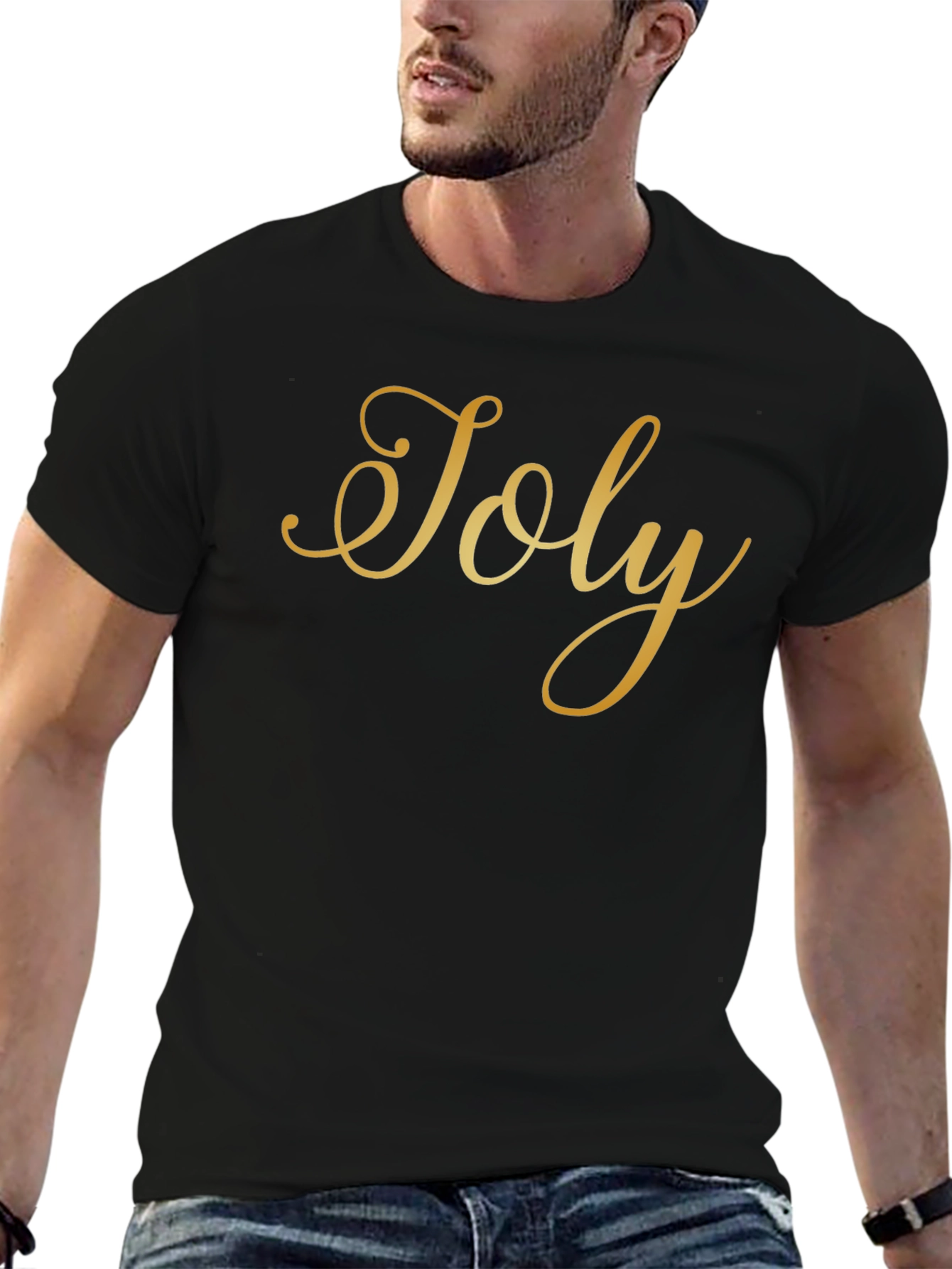 Toly Graphic Tee - Stylish Black T-Shirt