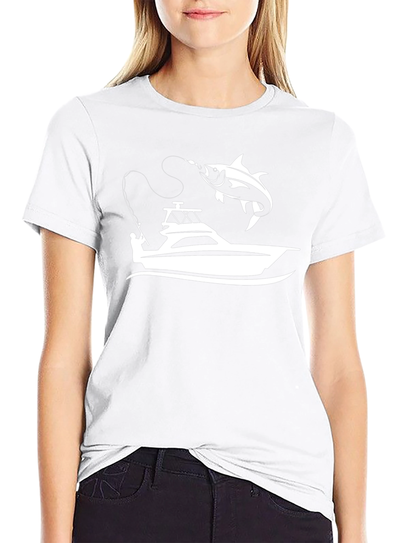 Fishing Boat Graphic Tee