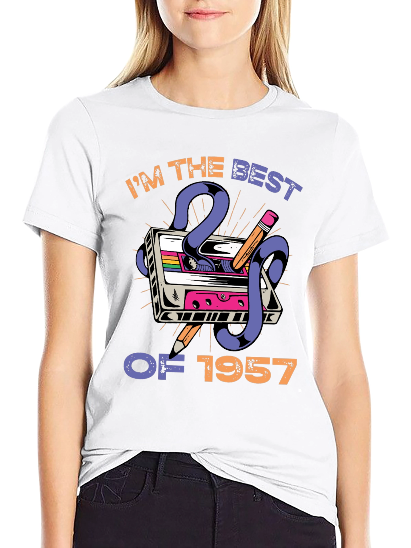 Best of 1957 Cassette Tape Graphic T-Shirt
