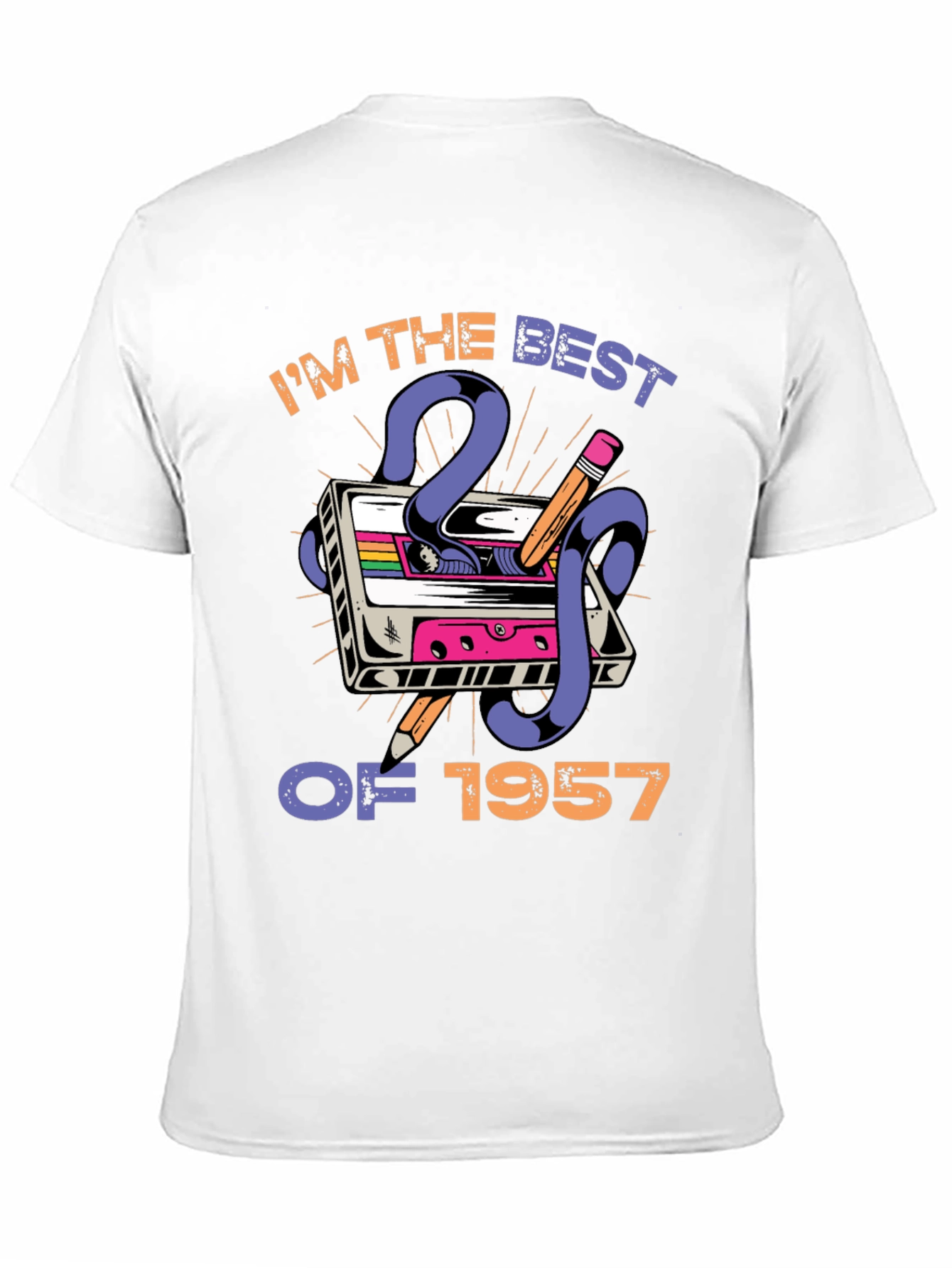 Best of 1957 Cassette Tape Graphic T-Shirt