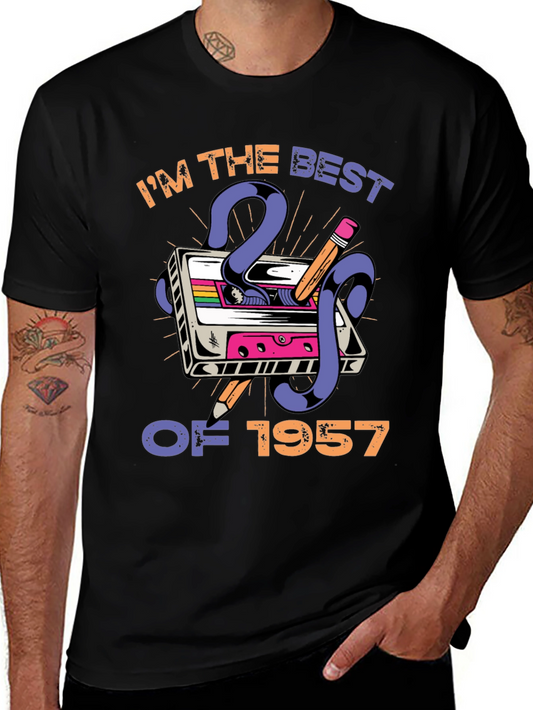 Best of 1957 Cassette Tape Graphic T-Shirt
