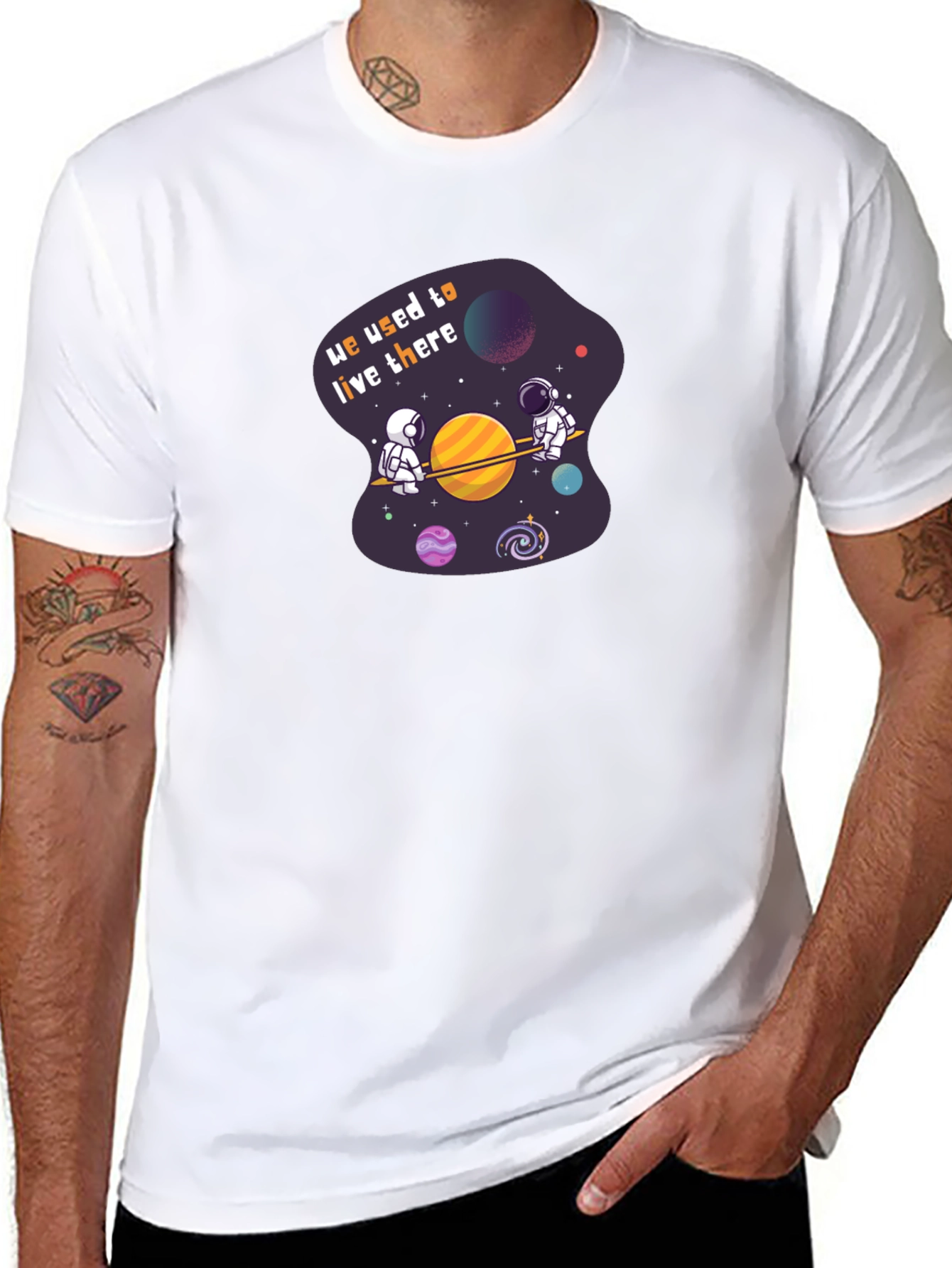 Astronauts Planet T-Shirt