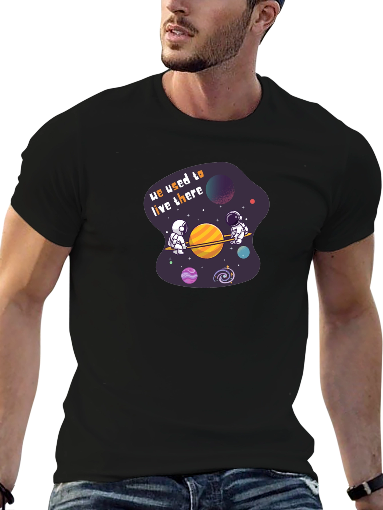 Astronauts Planet T-Shirt