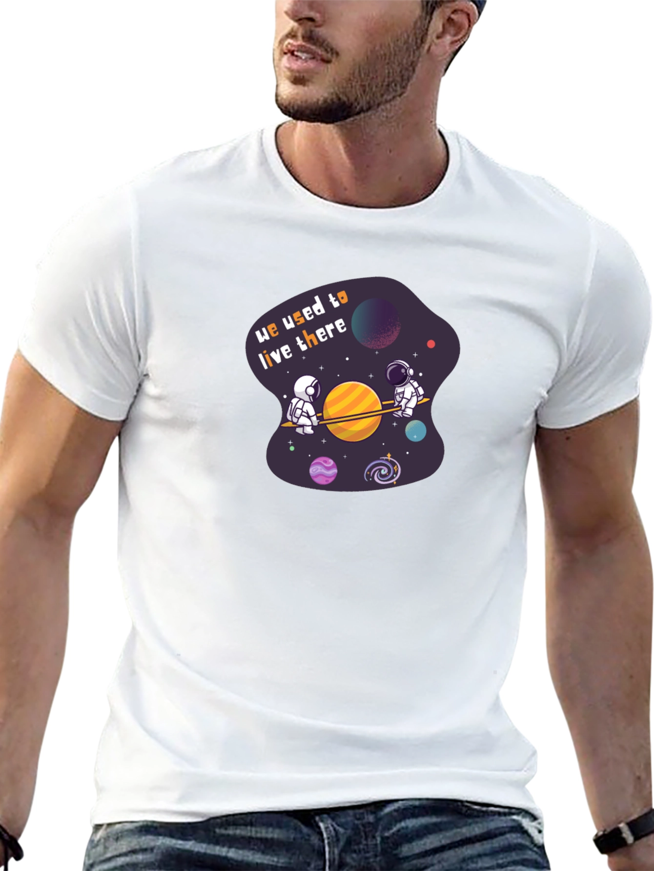 Astronauts Planet T-Shirt