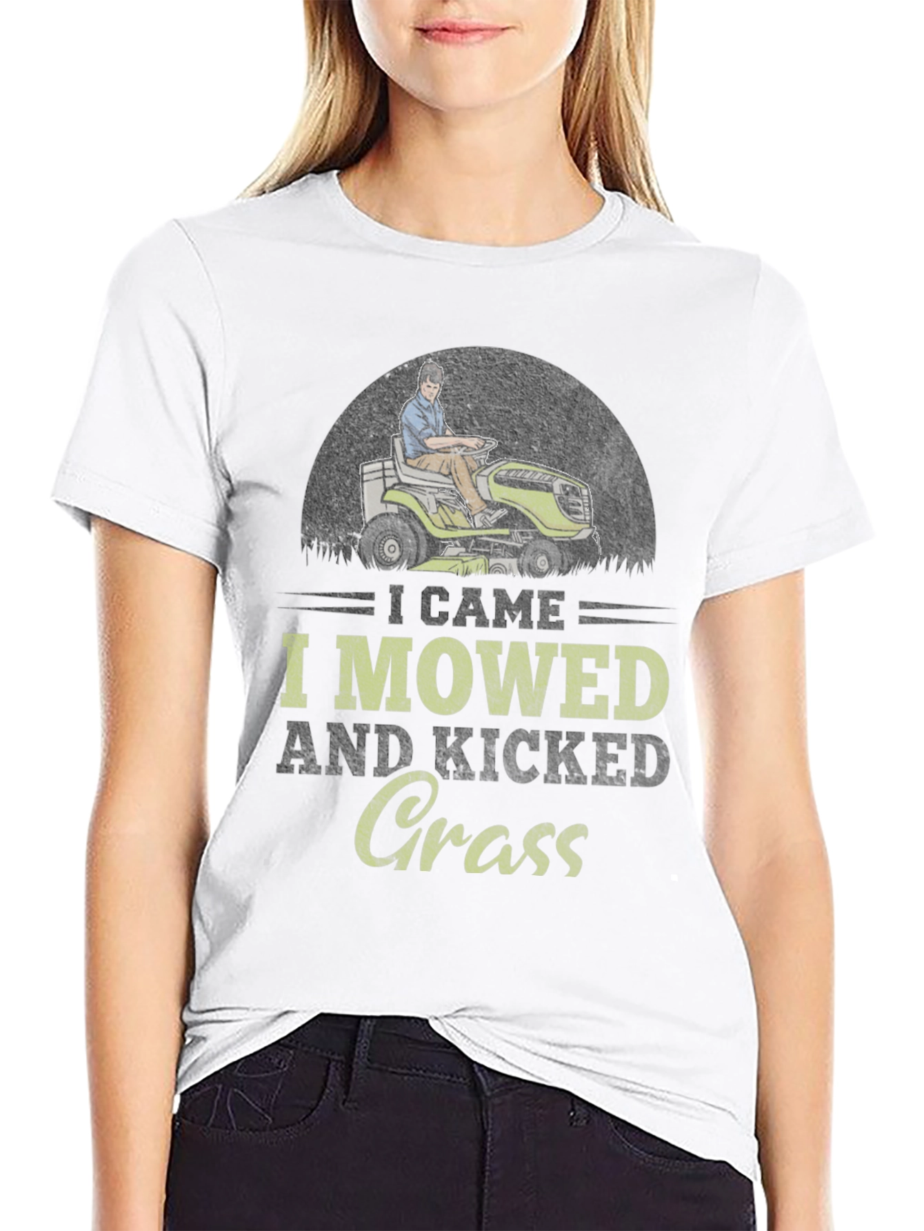 I Came I Mowed I Kicked Grass T-Shirt