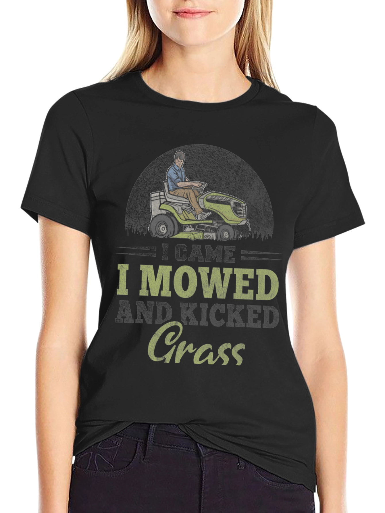 I Came I Mowed I Kicked Grass T-Shirt